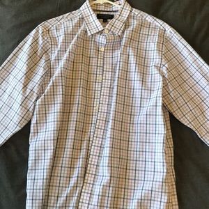 Banana Republic slim fitted non iron shirt